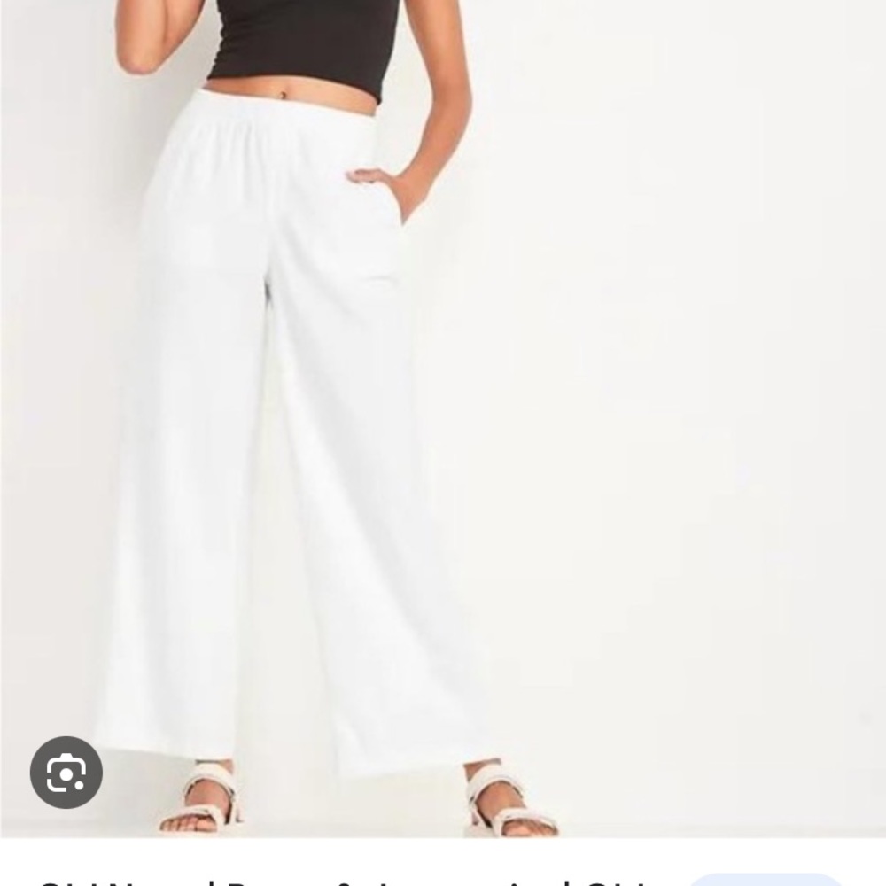 Old Navy Linen Blend Pants